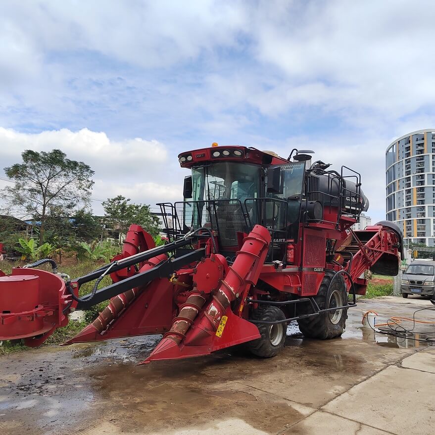 Two More Units of Sugarcane Harvester Machines Are Exported
